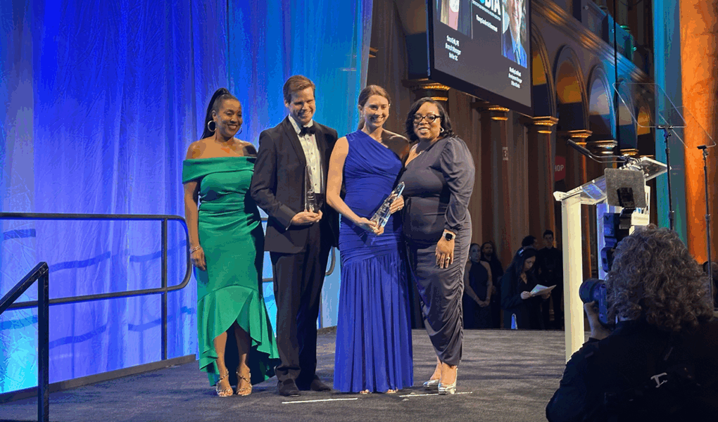 Bohler's Branch Manager, Sara Link, at the DCBIA Awards Gala.