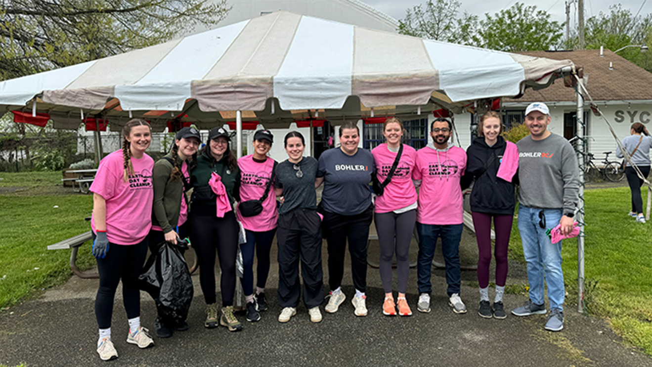Bohler DC Joins Hands for Anacostia Watershed Stream Clean-Up - Bohler DC